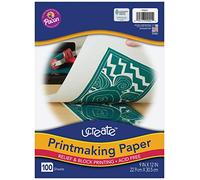 UCreate Printmaking Paper, White, 9" x 12", 100 Sheets