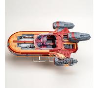 UCS Landspeeder Space War Military MOC SpaceShip Battle Model Custom Puzzles Architecture DIY Education Assembly Model Toy Gift No figure no sticker