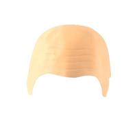 Ucuse Bald Cap for Adults - Halloween Nude Latex Bald Cap with Head Wig Caps for Halloween Cosplay Party Decorations Supplies Music Icon Famous Celebrity Fancy Dress Costume Accessory Set