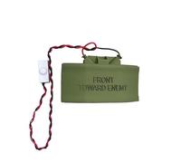 Ucuse Doorbell Gift Perfect for Pranks and Security Front Toward Enemy Fake Mine Prop Do Not Disturb Door Bell Button No Soliciting Sign Cover Kit Funny Pranks Joke Gag Stuff Gifts Adults Home Decor