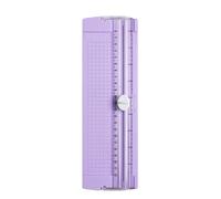 Ucuse Portable Two-Way Paper Cutter With Pull-out Ruler A4 Straight Small Portable Paper Slide for Craft Cardstock Label Card, Scrapbook Photo Lightweight Cutting Mat Machine