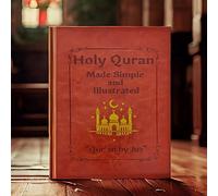 Ucuse The Quran Journey - Holy Quran Made Simple And Illustrated Quran By Juz, Thematic Breakdowns Of All 114 Surahs, Study Guide For Revert Beginner, Easy-to-Understand, Visual Learning (Brown)