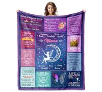 Ucuxuov Auntie's Niece Blanket, 60"x50", Graduation & Birthday Gift Ideas