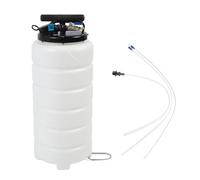 UCXOASNXZ 15L Oil Extractor Pump, Manual and Pneumatic Vacuum Fluid Extractor for Engine Oil, Transmission Fluid, Coolant & Power Steering Fluid, Universal Automotive Fluid Evacuator with