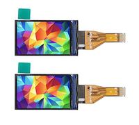 UCXOASNXZ 2Pcs 1.14in IPS Display Module, TFT LCD Screen with 135x240 Resolution, SPI Interface ST7789V Driver, Compact Low Power Display for STM32