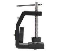 UCXOASNXZ Photography C Clamp Camera Mount, Universal Desktop C Clamp with 1/4 Inch Screw, Adjustable 0-60mm Clamp with Rubber Pad for DSLR LED Tripod on Table Tube Bike