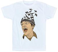 UCZTIKKZ Jack Nicholson T Shirt Artwork One Flew Over The Cuckoo's Nest White M