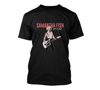 UCZTIKKZ Samantha Fish T Shirt Men Black XL
