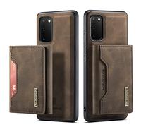 UDBKKDX 2 in 1 Detachable Wallet & Phone Case For Sony Xperia 1 V, Magnetic adsorption Matte Leather With Viewing Stand Camera Lens Protection Shockproof Card Holders cover case Coffee