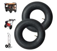 Udbrud 2PCS Wheelbarrow Inner Tube, 4.10/3.50-6 inches Inner Tube Replacement Thickened Inner Tube Replacement Tire Tube for Wheelbarrows Cart Wheel Hand Truck Wheel