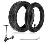 Udbrud 8 1/2 Electric Scooter Tyre, 8.5 Inch Electric Scooter Rubber Tires with Metal Crowbar Replacement Inner and Outer Tires for Mijia M365 and 8.5 Inch Universal Inflatable Tires