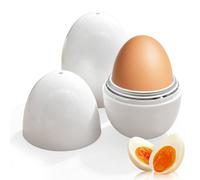 Udbrud Pack of 2 Egg Cookers, Microwave, Egg Cooker, 1 Egg Capacity, Steamer Machine, Eggs for Microwave, Microwave, Kitchen Tool for Quick Breakfast, Office and Home
