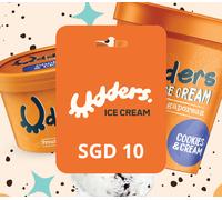 Udders Ice Cream SGD 10 Gift Card SG