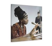 UDEOPGFVW Nina-simone Canvas Posters, Living Room Posters, Bedroom Painting, Wall Art Painting, Prints, Modern Home Decoration Painting, Boys and Girls Room Decoration Painting 24 x 24 inches (60 x 60