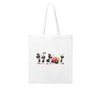 UDFKGLP Ants eating candy Pattern Woman Canvas Tote Bag Strong and durable for traveling, shopping, Daily One Size