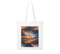 UDFKGLP Beach Maui Hawaii Sunset Sea Waves Clouds Pattern Woman Canvas Tote Bag Strong and durable for traveling, shopping, Daily One Size