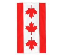 UDFKGLP Canadian Flag Pattern Towel Towels 27.5x16in Skin-Friendly Absorbent Fluffy and Soft for Bathroom, Beach, Outdoors