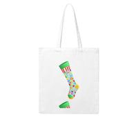 UDFKGLP Candy in the socks Pattern Woman Canvas Tote Bag Strong and durable for traveling, shopping, Daily One Size