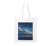 UDFKGLP Crying dark clouds Pattern Woman Canvas Tote Bag Strong and durable for traveling, shopping, Daily One Size