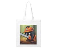 UDFKGLP Cute Crying Chainsaw Pattern Woman Canvas Tote Bag Strong and durable for traveling, shopping, Daily One Size