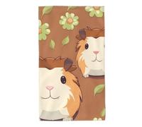 UDFKGLP Cute Guinea Pig Pattern Towel Towels 27.5x16in Skin-Friendly Absorbent Fluffy and Soft for Bathroom, Beach, Outdoors