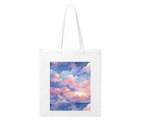 UDFKGLP Dreamy sky Pattern Woman Canvas Tote Bag Strong and durable for traveling, shopping, Daily One Size