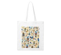 UDFKGLP egypt hieroglyphics Pattern Woman Canvas Tote Bag Strong and durable for traveling, shopping, Daily One Size