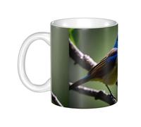 UDFKGLP Ethereal nightingale bird Pattern mug ceramic Mugs for cappuccino, latte, cereal, yogurt, milk, hot or cold drinks Micro-wave oven
