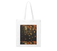 UDFKGLP Falling leaves in the rain Pattern Woman Canvas Tote Bag Strong and durable for traveling, shopping, Daily One Size
