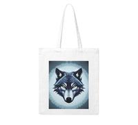 UDFKGLP Fierce wolf head Pattern Woman Canvas Tote Bag Strong and durable for traveling, shopping, Daily One Size