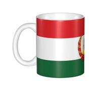 UDFKGLP Flag of Mahabad Pattern mug ceramic Mugs for cappuccino, latte, cereal, yogurt, milk, hot or cold drinks Micro-wave oven