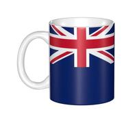 UDFKGLP Flag of the Cayman Islands Pattern mug ceramic Mugs for cappuccino, latte, cereal, yogurt, milk, hot or cold drinks Micro-wave oven