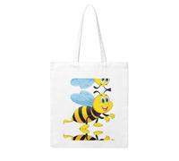 UDFKGLP Flying Wasp Pattern Woman Canvas Tote Bag Strong and durable for traveling, shopping, Daily One Size