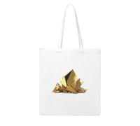 UDFKGLP Golden glass shards Pattern Woman Canvas Tote Bag Strong and durable for traveling, shopping, Daily One Size