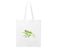 UDFKGLP Grasshopper on flower Pattern Woman Canvas Tote Bag Strong and durable for traveling, shopping, Daily One Size