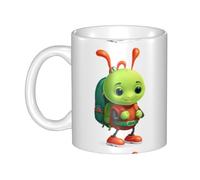 UDFKGLP Happy little ant Pattern mug ceramic Mugs for cappuccino, latte, cereal, yogurt, milk, hot or cold drinks Micro-wave oven
