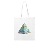 UDFKGLP Jin made of colorful banknotes Pattern Woman Canvas Tote Bag Strong and durable for traveling, shopping, Daily One Size