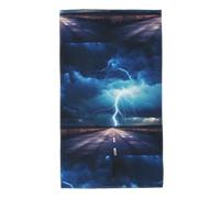 UDFKGLP Lightning in a Flash Pattern Towel Towels 27.5x16in Skin-Friendly Absorbent Fluffy and Soft for Bathroom, Beach, Outdoors
