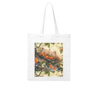 UDFKGLP Little hedgehog under the fruit tree Pattern Woman Canvas Tote Bag Strong and durable for traveling, shopping, Daily One Size