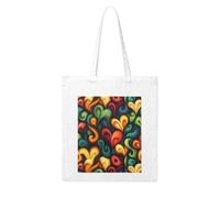 UDFKGLP Love flows again Pattern Woman Canvas Tote Bag Strong and durable for traveling, shopping, Daily One Size