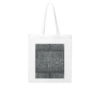 UDFKGLP Math Geometry Geek Calculus Pattern Woman Canvas Tote Bag Strong and durable for traveling, shopping, Daily One Size