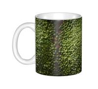 UDFKGLP mung beans Pattern mug ceramic Mugs for cappuccino, latte, cereal, yogurt, milk, hot or cold drinks Micro-wave oven