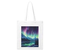 UDFKGLP Northern Lights Painting Pattern Woman Canvas Tote Bag Strong and durable for traveling, shopping, Daily One Size