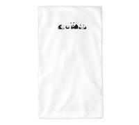 UDFKGLP Panda Pulling Weeds Pattern Towel Towels 27.5x16in Skin-Friendly Absorbent Fluffy and Soft for Bathroom, Beach, Outdoors