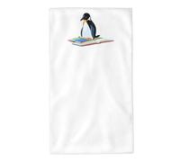 UDFKGLP Penguin is Reading a Picture Book Pattern Towel Towels 27.5x16in Skin-Friendly Absorbent Fluffy and Soft for Bathroom, Beach, Outdoors