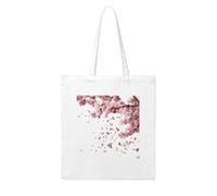 UDFKGLP Petals flying all over the sky Pattern Woman Canvas Tote Bag Strong and durable for traveling, shopping, Daily One Size