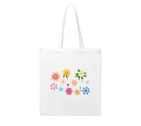 UDFKGLP Petals of various flowers Pattern Woman Canvas Tote Bag Strong and durable for traveling, shopping, Daily One Size