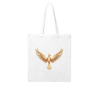 UDFKGLP Phoenix spreads its wings at sunrise Pattern Woman Canvas Tote Bag Strong and durable for traveling, shopping, Daily One Size