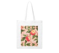 UDFKGLP Pink Peach Pattern Pattern Woman Canvas Tote Bag Strong and durable for traveling, shopping, Daily One Size