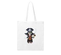 UDFKGLP Pirate One-Eyed Ghost Pattern Woman Canvas Tote Bag Strong and durable for traveling, shopping, Daily One Size